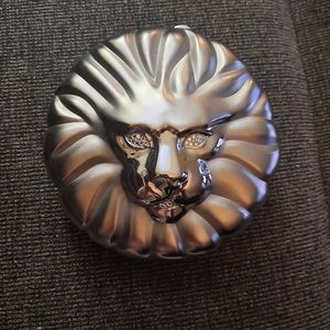 Vintage Comeco Moghul Lion's Head Hardcase Purse